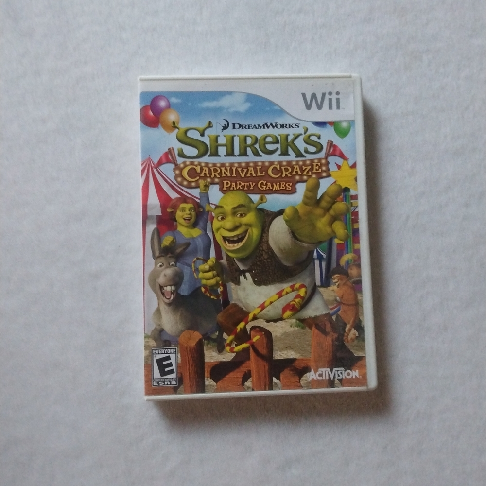 Shreks carnival craze wii